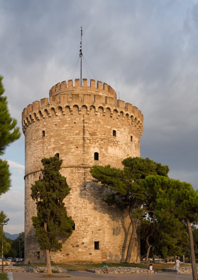 The White Tower on Thessaloniki’s waterfront